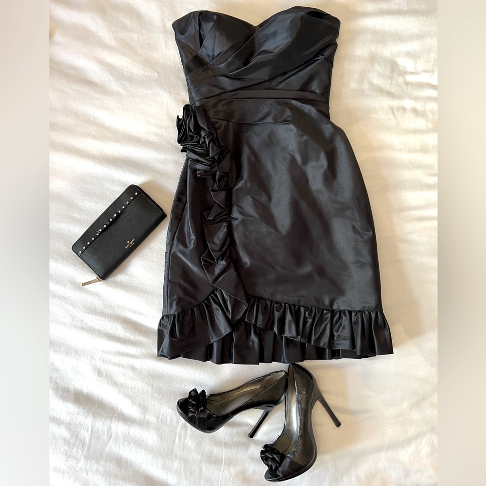 Gorgeous LOVE formal black dress - prom or formal